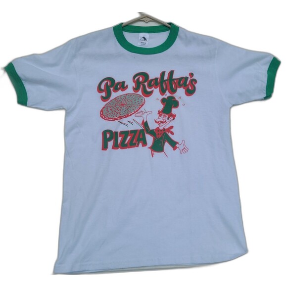 Other - Vtg Pa Raffas Pizza Ringer t-shirt